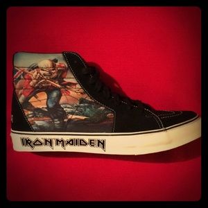 Vintage VANS Iron Maiden SK8HI BNIB *Ultra Rare*